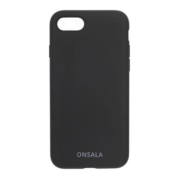 Onsala Mobilskal Silikon Black - iPhone 6/7/8/SE