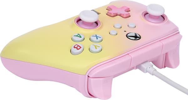 PowerA Enhanced trådbunden handkontroll, Pink Lemonade, Xbox