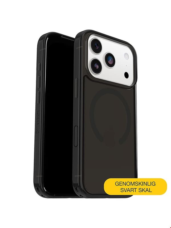 Otterbox Symmetry Clear Magsafe Camera Control Iphone 17 Pro max - Black - Propack