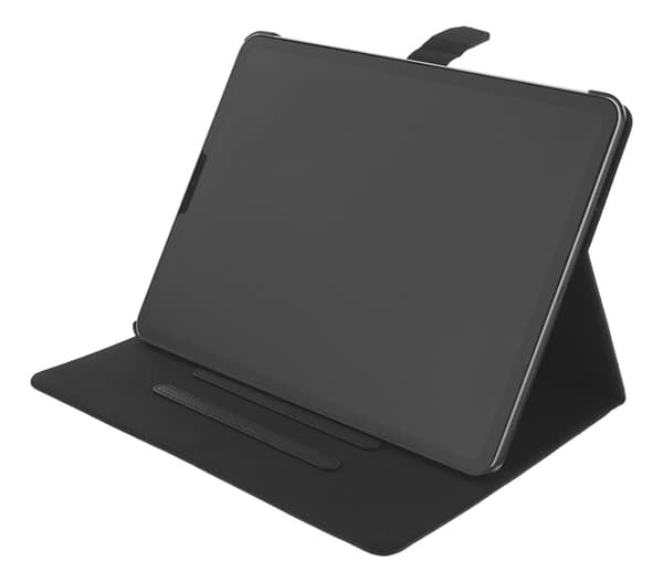 DELTACO iPad Air 4th gen 10.9" case, vegan leather, sleep/wake, stand
