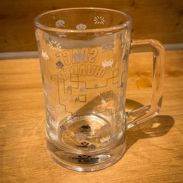 Mad Monkey Space - Space Invaders - Ølglas (350 ml) - 350 ml