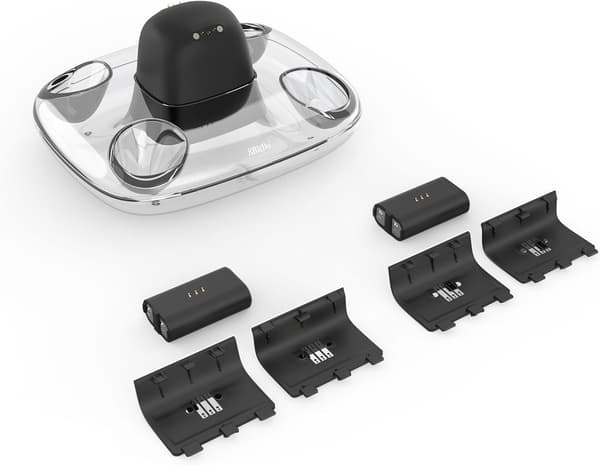8Bitdo Dobbelt opladningsdock, sort, Xbox
