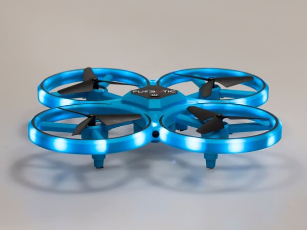 Flybotic Flashing -fjärrstyrd drönare, blå