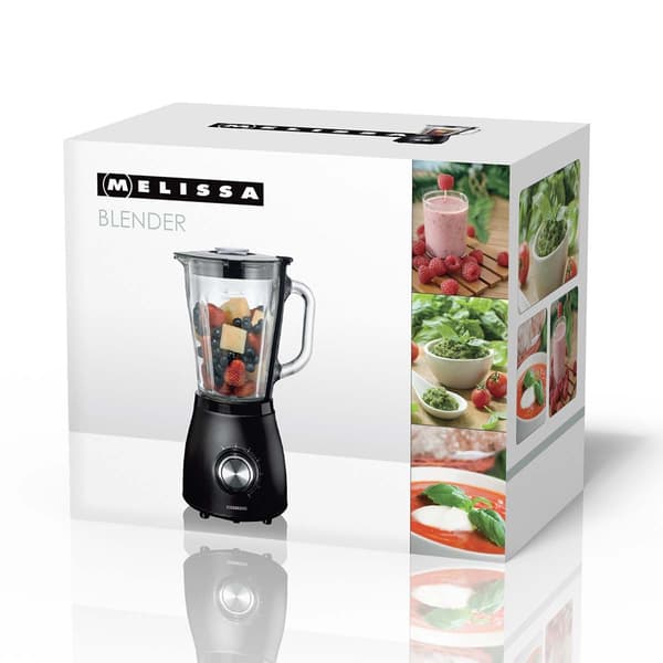 MELISSA Blender 1,5L glaskande, 500W mat sort