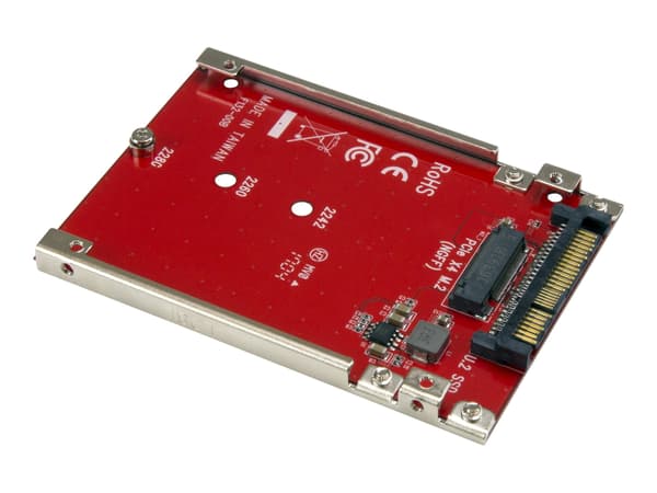 StarTech.com M.2-stasjon til U.2 (SFF-8639) vertsadapter for M.2 PCIe NVMe SSD-er