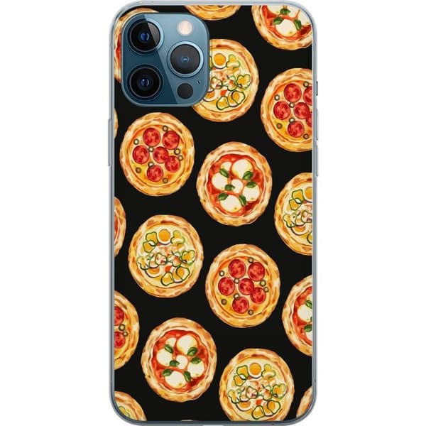 Mobildeksel til Apple iPhone 12 Pro Max med Pizza motiv