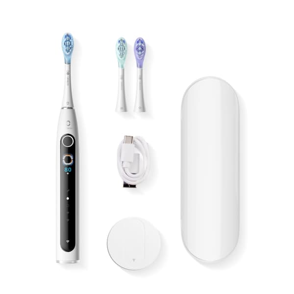 Oclean Elektrisk Tandborste X Pro 20 Set Vit