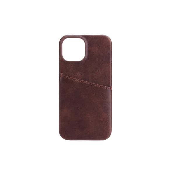 Onsala Mobilcover med Kortrum iPhone 13 Mini Brun