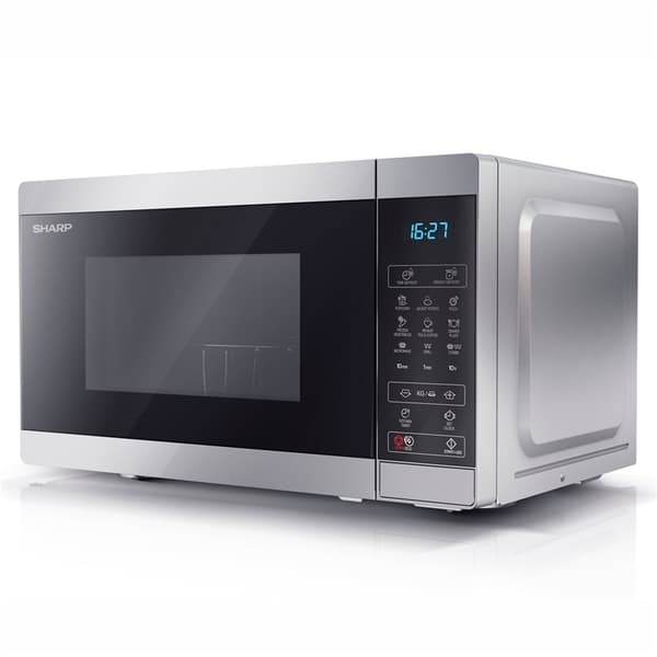 Sharp Microvågsugn 20l Digital panel 800W Silver