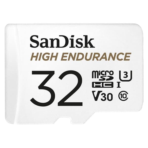 SANDISK Minnekort MicroSDHC 32GB High Endurance med adap