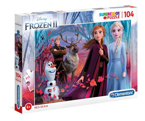 Clementoni 104 kpl palapelit Lapset jäädytetty 2