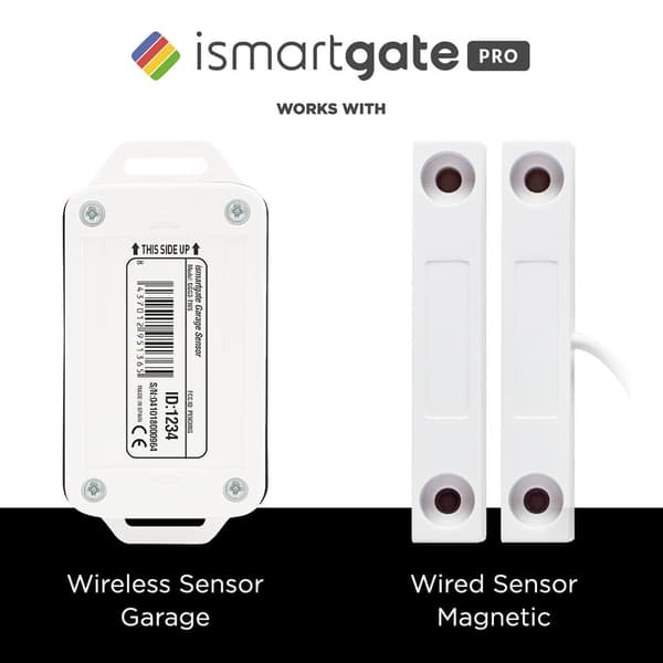 ISMARTGATE Garasjeåpner Pro 3 Porter v2.0