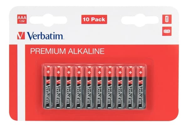 Alkalisk batteri AAA 10-pak / LR03
