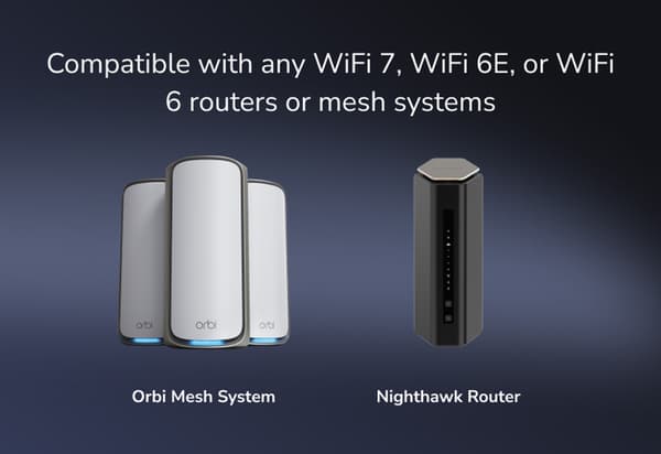 Netgear Nighthawk A9000 WiFi 7 USB 3.0 Adapter, 6.5 Gbps Netgear