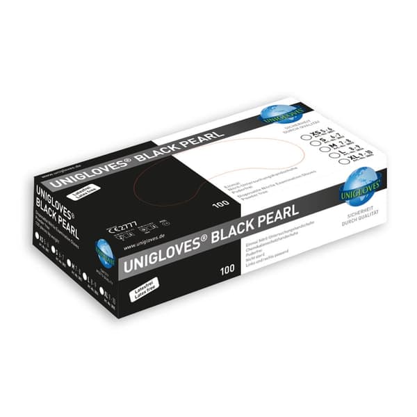 3D-basics Nitril Handsker L Sort 100 stk