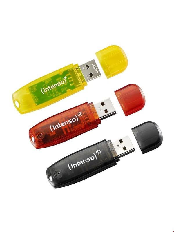 Intenso Rainbow Line 32GB Triple pack Intenso