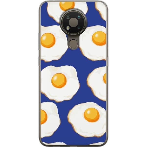 Mobildeksel til Nokia 3.4 med Stekte egg motiv