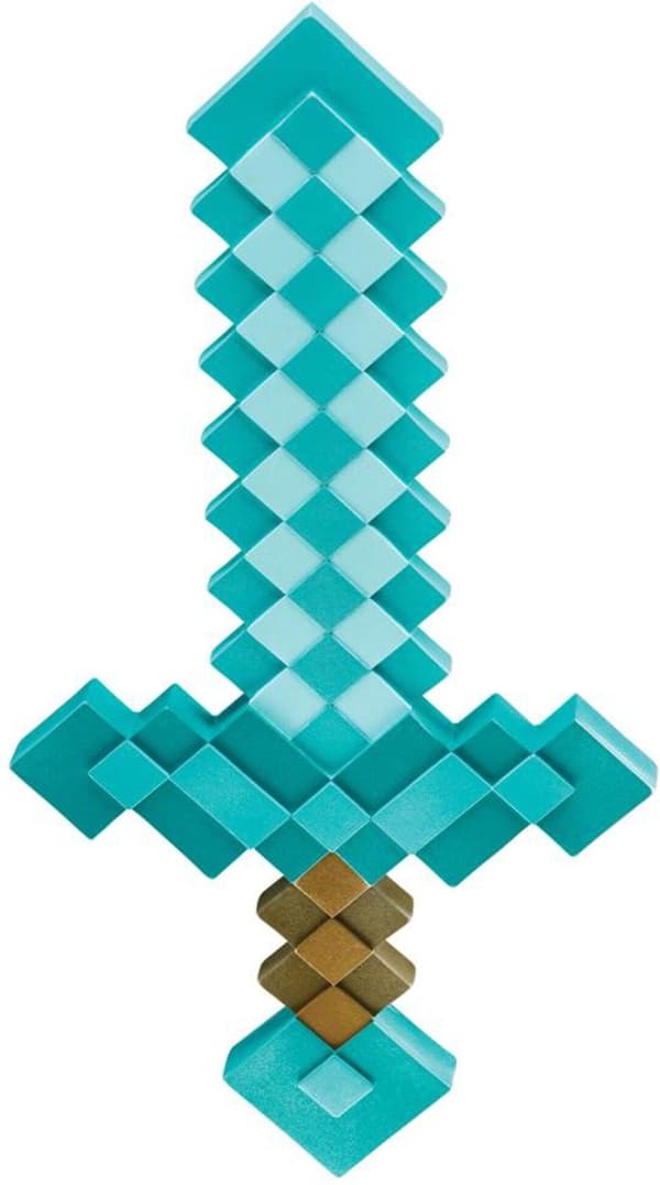 Minecraft svärd, grönt
