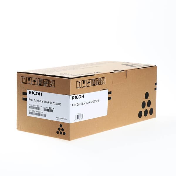 Ricoh Toner 407716 SP C252HE Sort