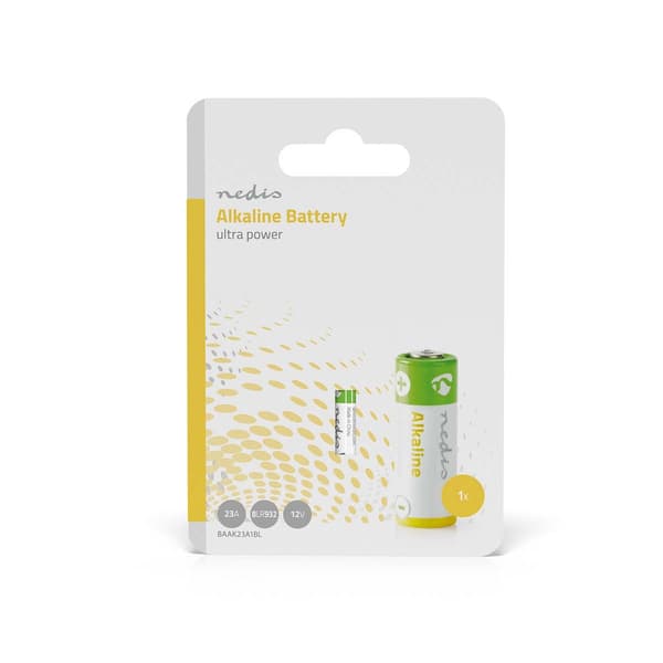Nedis Alkaline Batteri 23A | 12 V DC | 8LR932 | 1-Pack