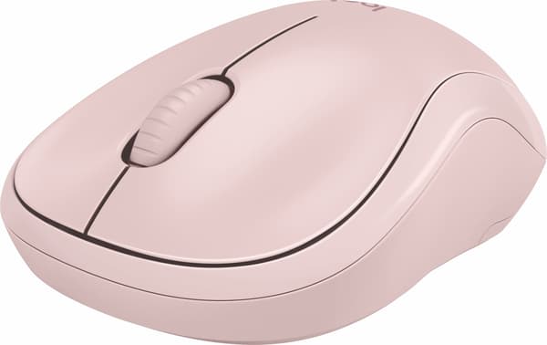 Logitech M240 Silent-mus, lyserød