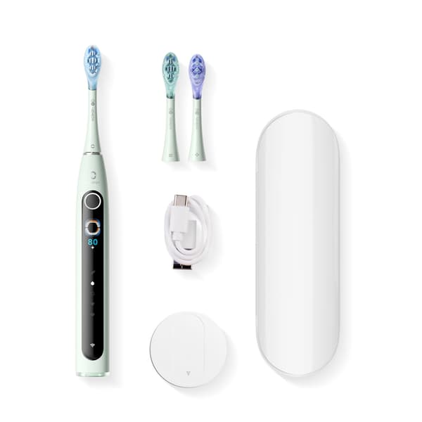 Oclean Elektrisk Tandbørste X Pro 20 Set Grøn