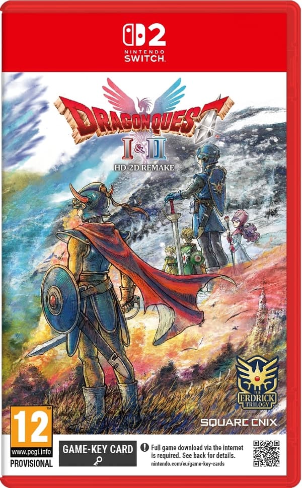 Codemasters DRAGON QUEST I and II HD-2D Remake (Game-Key Card)