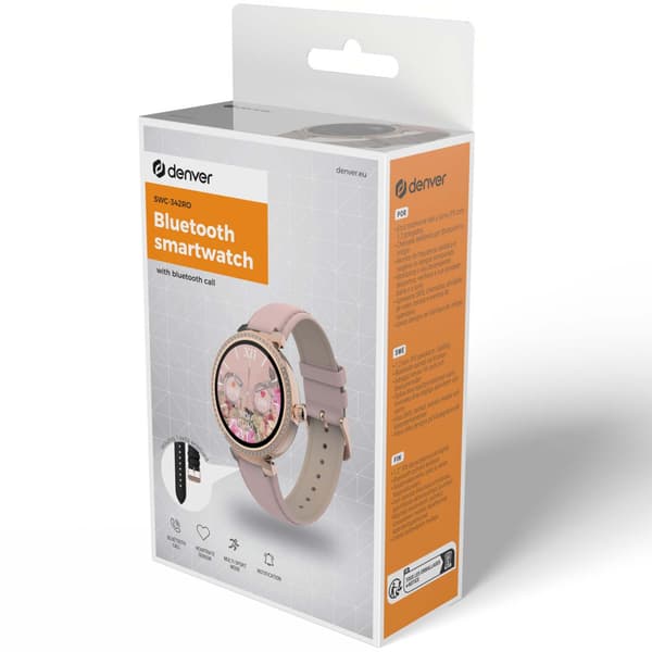 Denver SmartWatch Bluetooth SWC-342RO  Rosa / Beige