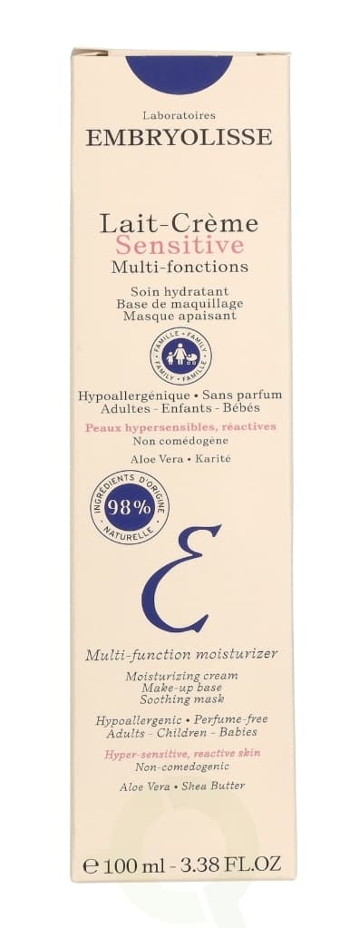 Embryolisse Sensitive Lait Cream 100 ml Sensitive/Reactive Skin