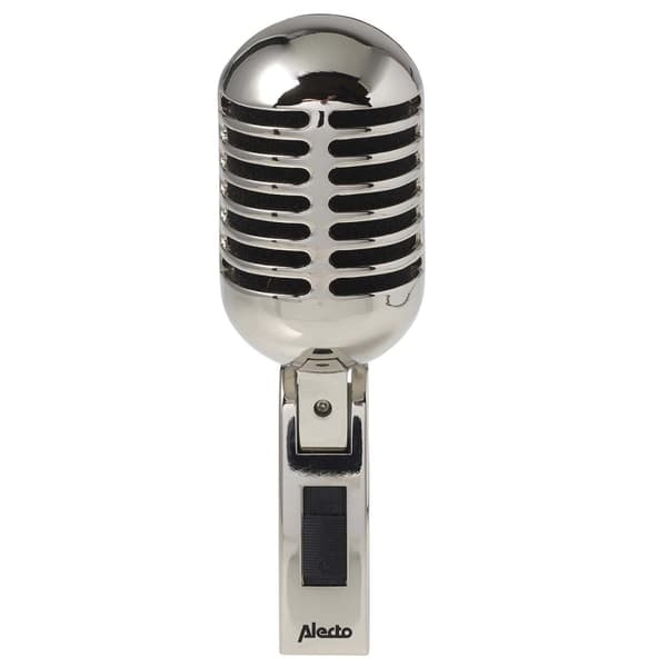 Alecto Retro-mikrofoni Kromi