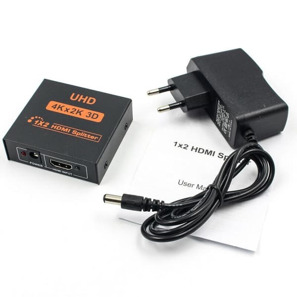 HDMI Splitter 2 porttia 4Kx2K