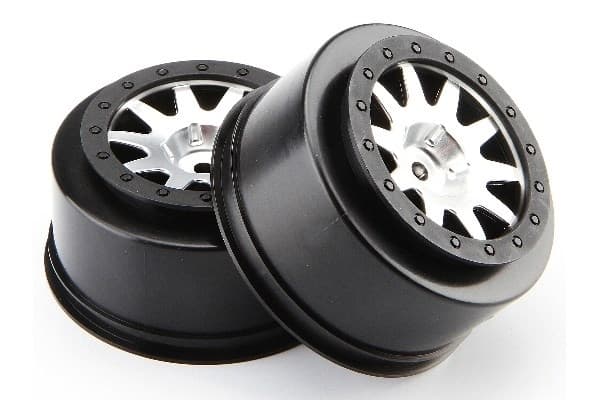 Mk.10 V2-hjul matt krom (4,5 mm offset/2 stk.)
