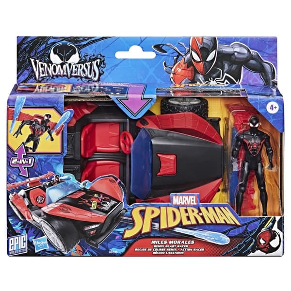 Marvel Spider-Man Venomversus Miles Remix Blast Racer