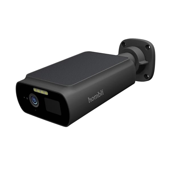 Hombli Smart Solar Cam 2K, musta