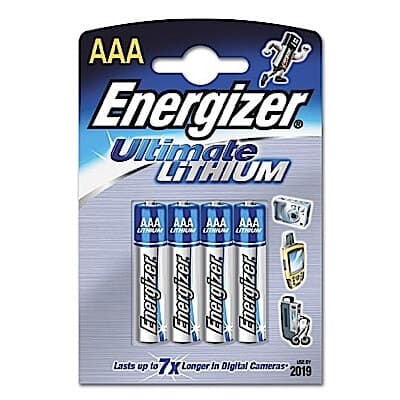 ENERGIZER Ultim Lithium AAA 4p LR03