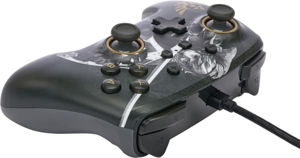 PowerA Förbättrad trådbunden handkontroll, Battle-Ready Link, Switch