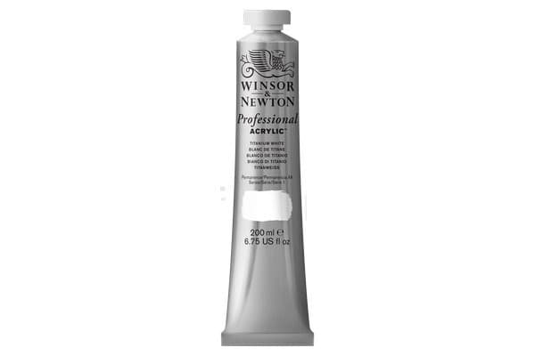 Prof Acrylic 200ML TITANIUM WHITE 644