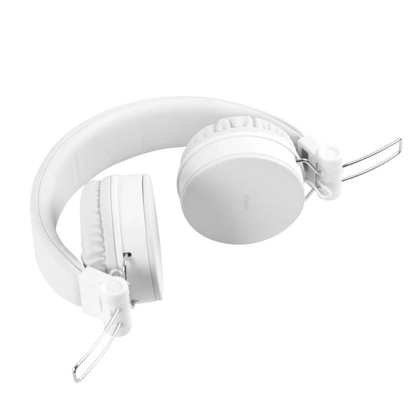 STREETZ headset for smartphone, microphone, 1-button, 1,5m, white