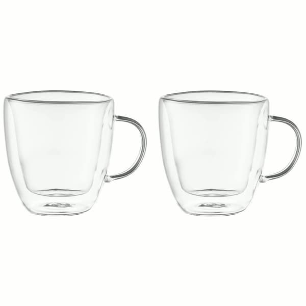 Maku Kaffekopp dubbelväggade glas 25 cl 2-pack