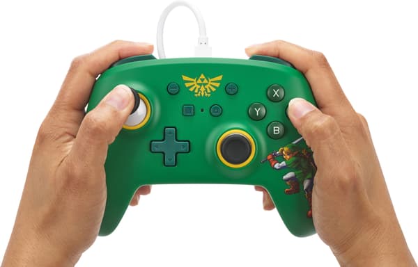 PowerA Wired Controller -peliohjain, Hyrule Defender, Switch