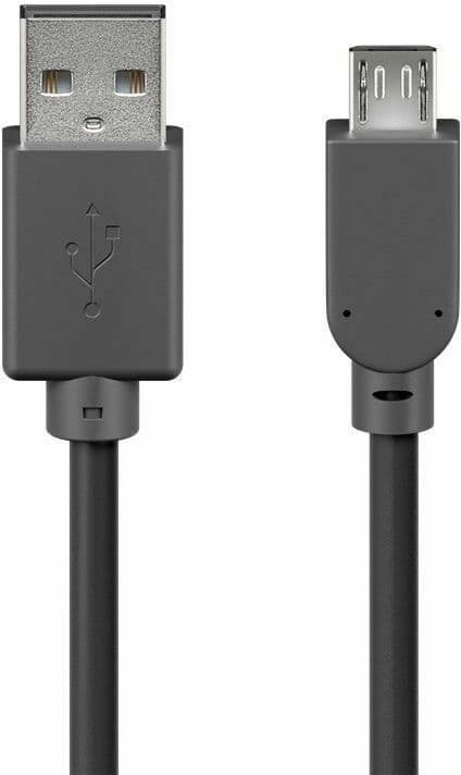 Goobay USB-A - Micro-B -kaapeli, 0,3 m