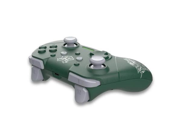 Trade Invaders Harry Potter trådløs controller grøn til Switch med 1M kabel - Slytherin