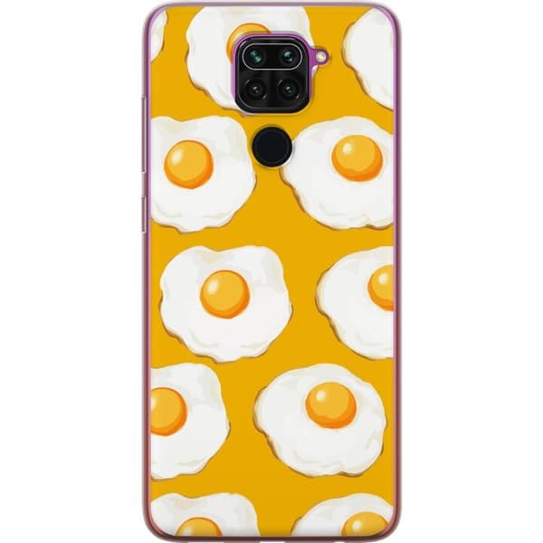 Mobildeksel til Xiaomi Redmi Note 9 med Stekt egg motiv