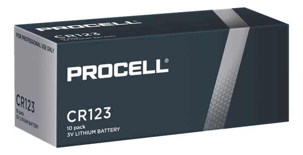High Power Lithium CR123, 3v
