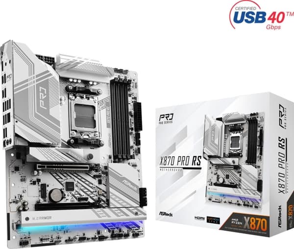 ASRock X870 PRO RS ATX-moderkort