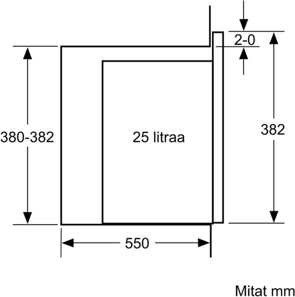 Bosch BFL554MS0 Serie 6 -mikroaaltouuni, teräs