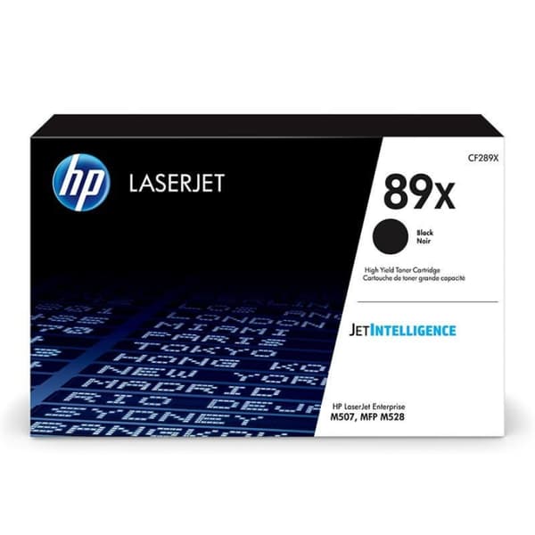 HP Toner CF289X 89X Sort