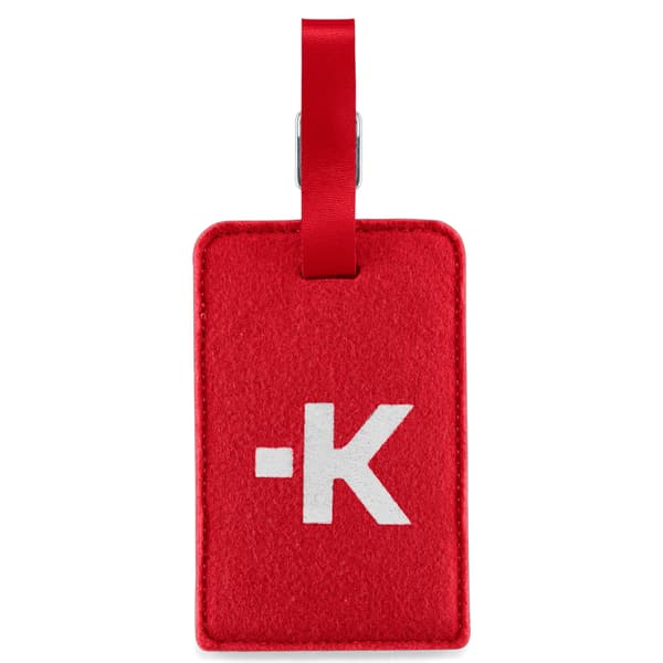 SKROSS Bagasjelapp Rød