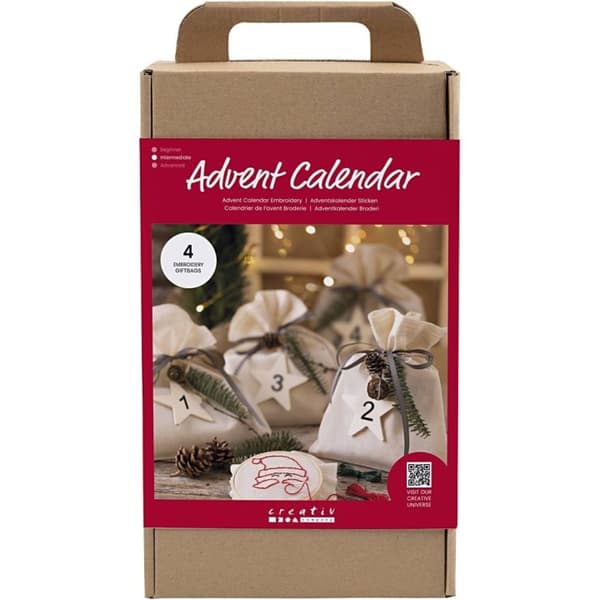 DIY Kit Adventtikalenteri- kirjonta (977602)