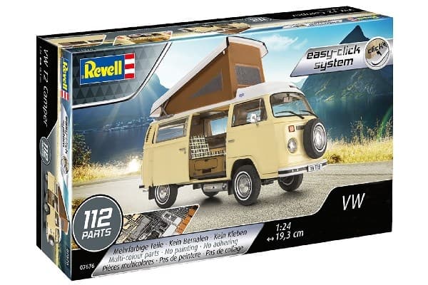 Revell 1:24 VW T2 Camper (easy click)  model kit